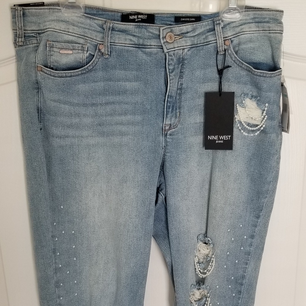 Cropped Jeans